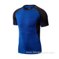 Men Fitness Quick Dry Sports Tights T-shirt